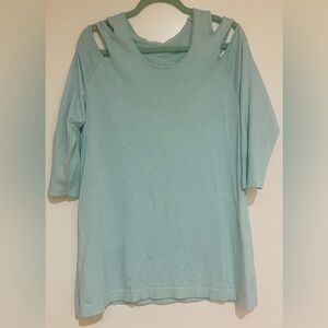 Sky Blue Women's Tunic Top